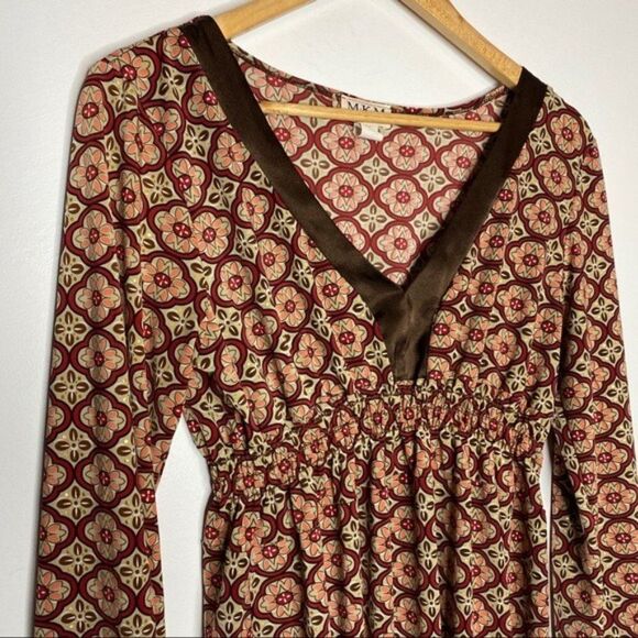 Y2K Baby Doll Tunic top womens size Large - Picture 6 of 10